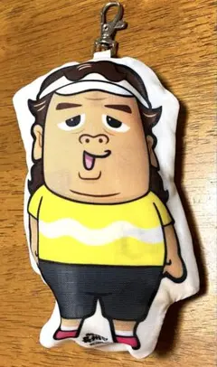 長州力　頑張れ長州くんのエコバッグ イエロー