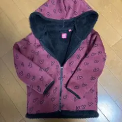 UNIQLO UNDERCOVER ボルドー ハート柄 ジャケット 110