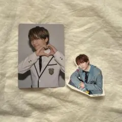 なにわ男子 【HARD WORK】 トレカ・ステッカー 藤原丈一郎くん