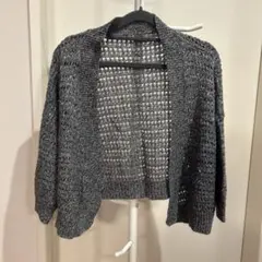 ジーナシス ニットカーディガン