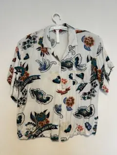 cayhane チャイハネ　開襟　アロハ　カラベラ　エスニック　柄シャツのサムネイル