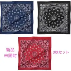 【未開封】Supreme Hav-A-Hank バンダナ3色セット（シュプリーム