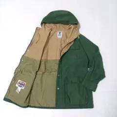 シェラデザイン マウンテンパーカー USA製 7本木 復刻 ミドル丈 グリーン