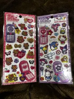 サンリオ　平成ハッピーフォン　ハローキティ サンリオキャラクターズ　2枚　正規品