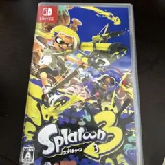 【即購入OK】スプラトゥーン3 Switch ソフト 中古 Nintendo