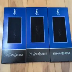 Yves Saint Laurent ブラック2足ネイビーソックス 3足セット