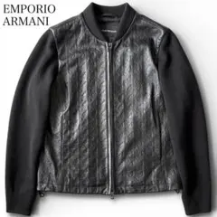 2026年最新】EMPORIO ARMANI メンズ レザージャケット・ライダースの