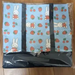 新品未開封！ミッフィー保冷保温ポケット付き2段トートバッグ　マチ付き