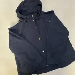 GU ネイビーフード付き マウンテンパーカーM ネイビー