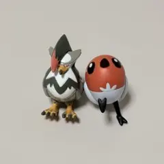 ヤヤコマ ムクホーク セット ポケモン フィギュア モンコレ レア レトロ 希少