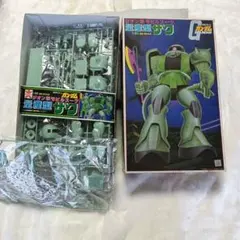 旧バンダイ 当時物 ガンプラ3点セット 1/60 ガンダム シャアザク/ ゾック 旧バンダイ 当時物 ガンプラ3点セット 1/60 ガンダム シャアザク