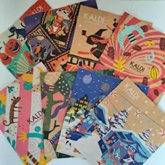 KALDI　カルディ ショッパー　8種 紙袋　まとめ売り　8枚　②