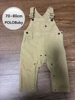 値下げ中　POLOBaby コーデュロイオーバーオール 70~80cm