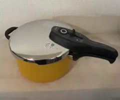 【未使用】シリット シラルガン 圧力鍋　シコマチック eコントロール 3L シリットシコマチックTプラス圧力鍋3Lブラック＋ガラス蓋