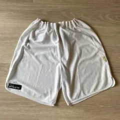 ATHLETA アスレタ ホワイト ハーフパンツ M