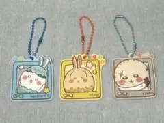 ちいかわ ぷっくりラバーマスコット4　ハチワレ　うさぎ　ラッコ 3種セット