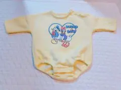 ディズニー　ロンパース　ドナルド　デイジー　イエロー　70cm バースデイ