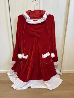 サンタ衣装　コスプレ　ワンピースタイプ　レディース
