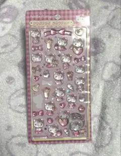ハローキティ　ボンボンドロップシール