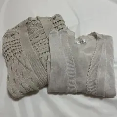 カーディガン ボレロ 2点セット