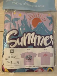 東京ディズニーランド　ミセスグリーンアップル　コラボTシャツ　ピンクmサイズ