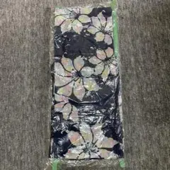 花柄 浴衣 ネイビー