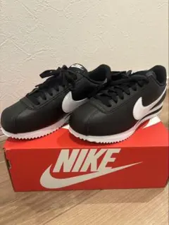 ナイキ NIKE コルテッツ テキスタイル TXT 黒 ピンク レース 23cm