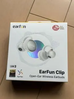 【新品・未開封】EarFun Clip ワイヤレスイヤホン シルバーグレー