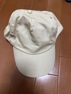 コットン帽子 ベージュ フリーサイズ