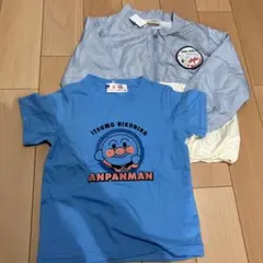アンパンマン Tシャツ　薄手アウターセット 100cm