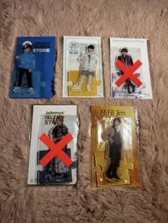 【開封済】HiHi Jets B&ZAI 橋本涼 アクスタ 第2弾、3弾、6弾