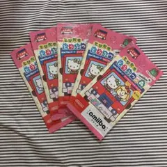 どうぶつの森　amiiboカード　サンリオコラボ　カード 5パック