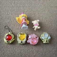 プリキュア 変身リンクルストーン4個　魔法つかいプリキュア　フィギュア
