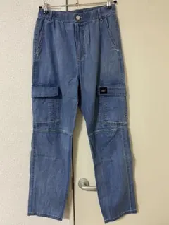 【新品未使用】ayane ダンガリーカーゴパンツ 38