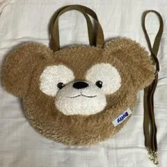 【3way】ダッフィーフェイスバッグ