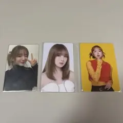 まとめ売り Suzui MIRAI タレントカード 3枚セット