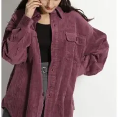 niko and … コーデュロイビッグCPO