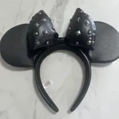 Disney スタッズ付きミニーマウスカチューシャ