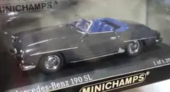 ミニチャンプス1/43 メルセデス190 SL カブリオレ 1955ー62