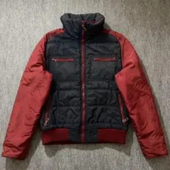 SERAC セラック USA製 46 中綿ジャケット 黒赤配色