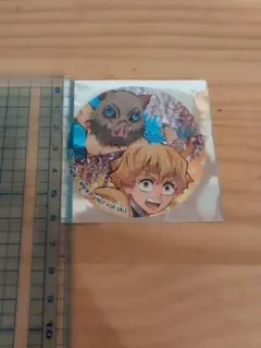 鬼滅の刃 ステッカー 我妻善逸＆嘴平伊之助