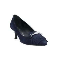 Tod'sトッズ モカシン　ミッドナイトブルー　EU37.5 24.5センチ相当