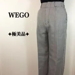 ✦極美品✦ センタープレスできちんと感◎ WEGO パンツ カジュアル 千鳥格子