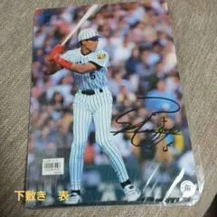 【新品】新庄剛志 　下敷き&シール　2点セット