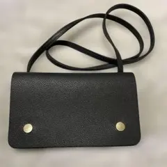 Todayful 黒いドローストリングショルダーバッグ - メルカリ