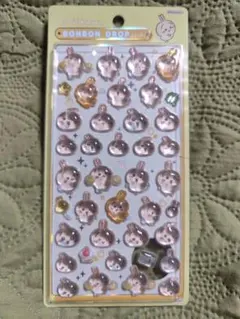 新品 正規品 ちいかわ　ボンボンドロップシール うさぎ 第一弾