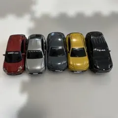 ミニカーセット Yaris Cross, Crown, bZ4X