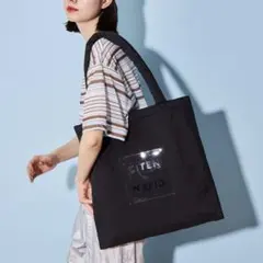 ＜CITEN＞パデッド クリア ロゴ トートバッグ