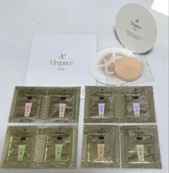 エレガンス　ファンデーション　モデリングカラーアップベース　サンプル　９点