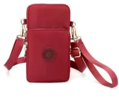 ⭐新品　スマホショルダーバッグ　レッド
